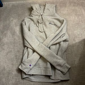 Mens grey champion hoodie